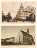 Szeged - 4 db régi képeslap