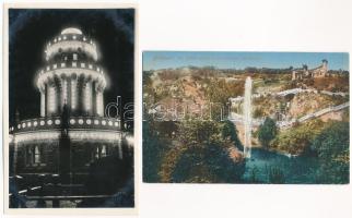 Budapest - 5 db régi képeslap