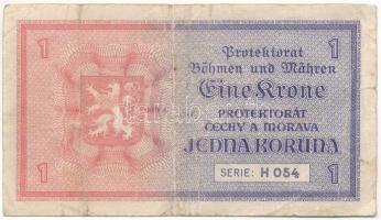 Német Harmadik Birodalom / Cseh-Morva Protektorátus 1940. 1K T:F
German Third Reich / Protectorate ...