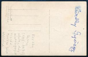 cca 1900-1910 Kürthy György (1882-1972) színész, színházigazgató, díszlettervező (Vízvári Mariska sz...