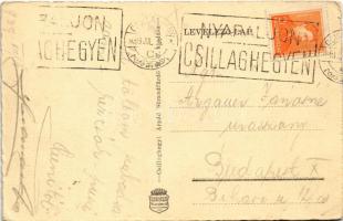 1939 Budapest III. Csillaghegy, Árpád strandfürdő és saját kiadása + "NYARALJON CSILLAGHEGYEN!&...