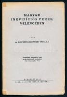 Dr. Kárpáthy-Kravjánszky Mór: Magyar inkvizíciós perek Velencében. Bp., 1933, Szent István Akadémia (Sárkány-ny.), 20 p. Kiadói tűzött papírkötés, kissé sérült, ragasztott gerinccel.