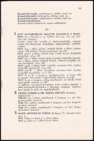 1931 A VIII. nemzetközi budapesti automobil- és motorkerékpárkiállítás hivatalos katalógusa. 1931 má...