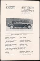 1931 A VIII. nemzetközi budapesti automobil- és motorkerékpárkiállítás hivatalos katalógusa. 1931 má...