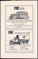 1931 A VIII. nemzetközi budapesti automobil- és motorkerékpárkiállítás hivatalos katalógusa. 1931 má...