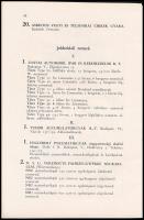 1931 A VIII. nemzetközi budapesti automobil- és motorkerékpárkiállítás hivatalos katalógusa. 1931 má...