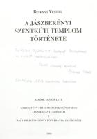 Besenyi Vendel: A jászberényi Szentkúti templom története. A szerző, Besenyi Vendel (1942-) agrármérnök, helytörténész által dedikált! Jászberény, 2016, Jászok Egyesülete / KÉSZ Jászberényi Csoportja / Nagyboldogasszony Főplébánia. 128 p. Fekete-fehér és színes képekkel gazdagon illusztrált. Kiadói papírkötés.