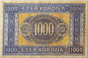 1919. 1000K modern reprint, jelzetlen replika T:UNC