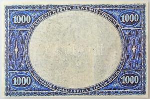 1919. 1000K modern reprint, jelzetlen replika T:UNC