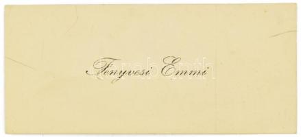 Edvi Illés Panny (1897 - 1978): Velencei laguna, ceruza, papír, jelzett, Fenyves Emmi névjegykártyáj...