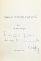 Kis Margit: Zsigmond Ferencre emlékezem. Kunhegyes, 1985, k.n.. Megjelent 300 példányban. Kiadói pap...