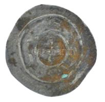 1116-1131. Denár Ag "II. István" (0,29g) T:AU patina Hungary 1116-1131. Denar Ag "Ste...