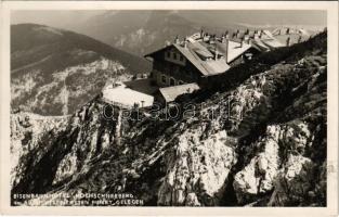 1939 Schneeberg, Eisenbahnhotel Hochschneeberg / hotel