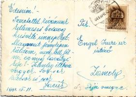 1941 Géppuskás gyalogos egység / WWII Hungarian military, infantry unit with machine guns. photo (EK...