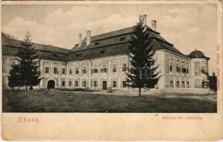 Zboró, Zborov; Rákóczi féle várkastély. Divald Adolf 151. / castle (EB)