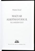 2 db alkotmányjogi könyv: Petrétei József: Magyar alkotmányjog I. Bp.-Pécs, 2009, Dialóg Campus. Kia...
