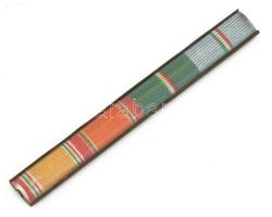 Szalagsáv, réz tartón, h: 9 cm