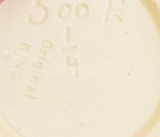 Original King ón fedeles söröskorsó, kerámia, jelzéssel, hibátlan, m: 17 cm