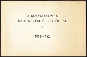 A sörkatakomba keletkezése és fejlődése 1932-1942. Házam első tíz éve. Bp., 1942, Athenaeum, 31+1 p....