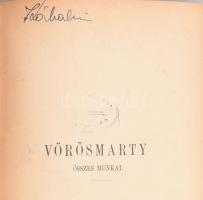 Vörösmarty összes munkái IV-VIII. köt. Rendezte és jegyzetekkel kísérte Gyulai Pál. Bp., 1885, Méhne...