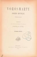 Vörösmarty összes munkái IV-VIII. köt. Rendezte és jegyzetekkel kísérte Gyulai Pál. Bp., 1885, Méhne...