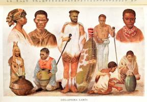 György Aladár: A föld és népei II. köt.: Afrika. 3. kiadás. Európa. Bp., 1904, Franklin. Kiadói aran...
