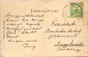 1913 Alsósztamora, Németsztamora, Stamora Germana (Temes); iskola, templom, gőzmalom, vasútállomás. ...