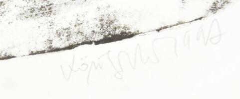 König (Kőnig) Róbert (1951-2014): Kincsem. Litográfia, papír, jelzett, sorszámozott próbanyomat III....