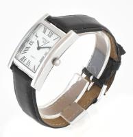 Kienzle 1822 Tempus quartz karóra, dátumkijelzős, másodpercmutatós, bőr szíjjal, új elemmel, működik...