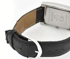 Kienzle 1822 Tempus quartz karóra, dátumkijelzős, másodpercmutatós, bőr szíjjal, új elemmel, működik...