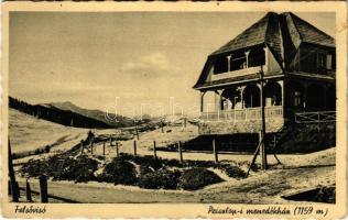 1941 Felsővisó, Viseu de Sus; Priszlopi menedékház (1159 m). Kühne Gábor felvétele / Prislop mountain rest house