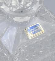 Kristály whiskys készlet. Hat személyes, hibátlan 8 cm, 24 cm