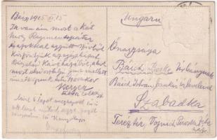 1915 Graben Kaffee Wien / café interior in Vienna, Wiener Werkstätte style art postcard (Rb)