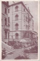 Venezia, Venice; Hotel Urania advertisement (EB)