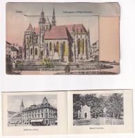 Kassa, Kosice; Székesegyház a Mihály kápolnával. leporellólap 10 képpel / cathedral, chapel. leporel...