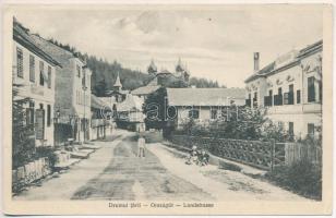 Tusnádfürdő, Baile Tusnad; Drumul tarii / Országút / Landstrasse / spa, street view (EK)