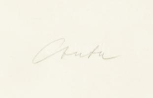 Csuta György (1952-): Párharc. Nyomat, papír. Jelzett. Számozott (25/11). Kissé foltos, lap széle ki...