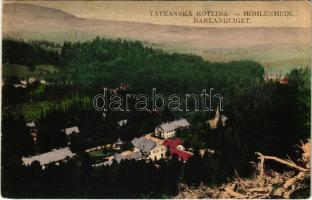 1924 Barlangliget, Höhlenhain, Tatranská Kotlina (Tátra, Magas Tátra, Vysoké Tatry); (EK)