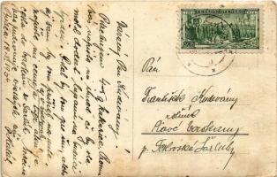 1934 Kovácsfalva, Kovácová, Kúpele Kovácová; szálloda és étterem / hotel and restaurant, spa. photo ...