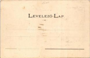 Stószfürdő, Stoósz-fürdő, Kúpele Stós; Budapest és Dr. Czirfusz villa. Wlaszlovits Gusztáv kiadása 1...