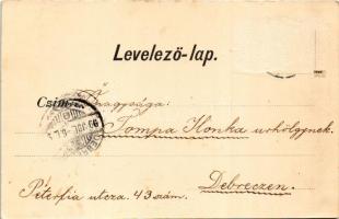 1899 (Vorläufer) Koritnyica, Korytnica; látkép, fürdő. Ivánszky Elek kiadása / general view, spa (Rb...