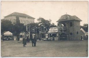 Torda, Turda (?); Kiállítás, Tordai sörgyár rt. pavilonja, Berindei csokoládé és bonbon, Kalodont / exhibiton, expo, brewery's pavilion, advertisement. photo