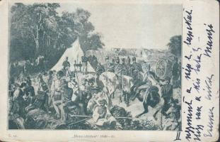 1899 Military camp of the 1848-49 Hungarian Independence War (Eb)