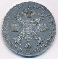 Olasz Államok / Milánó 1796M Tallér Ag "I. Ferenc" (29,47g) T:VF karcok
Italian States / ...