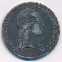 Olasz Államok / Milánó 1794M Tallér Ag "I. Ferenc" (29,47g) T:F patina, karcok, ph. Italian States / Milan 1794M Couronne (Kronenthaler) Ag "Franz I" (29,47g) C:F patina, scratches, edge error Krause KM#239