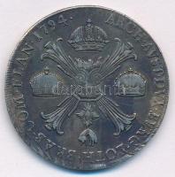 Olasz Államok / Milánó 1794M Tallér Ag "I. Ferenc" (29,47g) T:F patina, karcok, ph.
Itali...