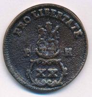 1705. XX Poltura "II. Rákóczi Ferenc" öntvény fém replika T:XF