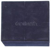 Nagy István János (1938- ) 2001. "Park" kétoldalas, öntött bronz kisplasztika, eredeti dís...