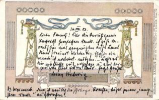 Stilistic card from Vienna