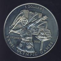 Libéria 2000. 5$ "Olimpia" T:1